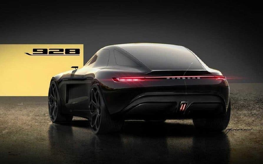 Porsche 928 eléctrico.