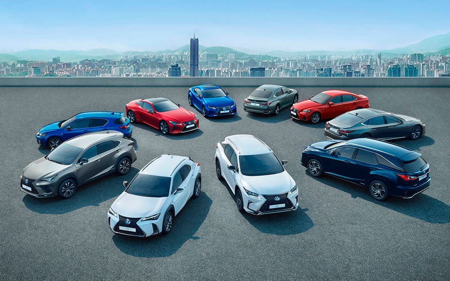 Gama híbrida Toyota-Lexus.