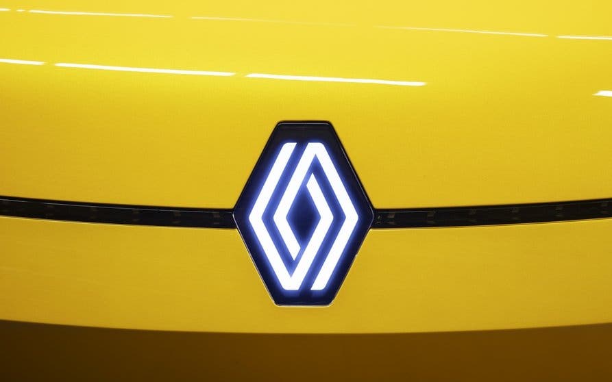 Logo de la firma en el Renault 5 eléctrico conceptual.