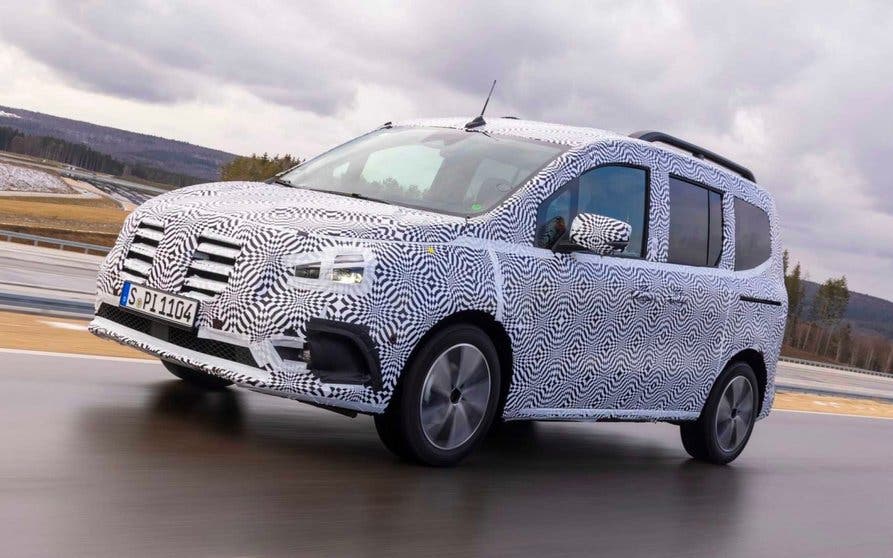 Mercedes Clase T eléctrica.
