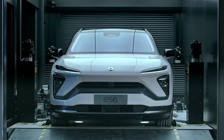 Nio ES6 eléctrico.