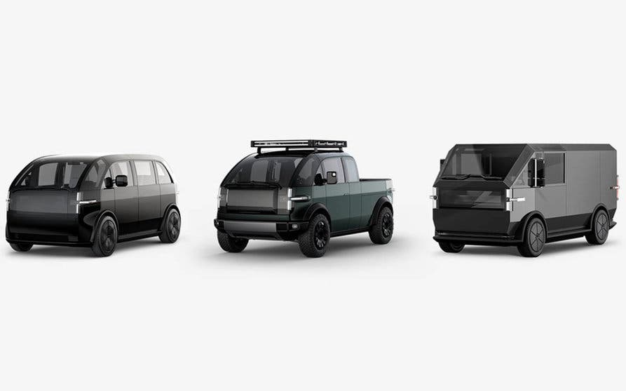 Canoo Lifestyle adventure pick-up y multiptoposito mpdv