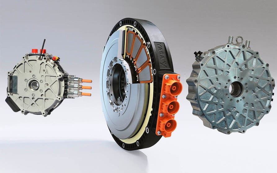 motor electrico flujo axial yasa mercedes benz