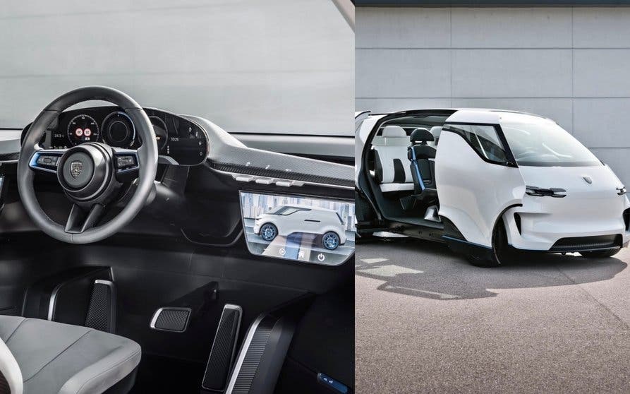 Así es el interior de la Porsche Renndienst.