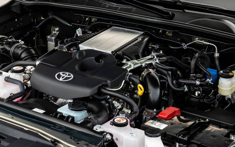 Toyota podría lanzar un motor hídrido diésel.