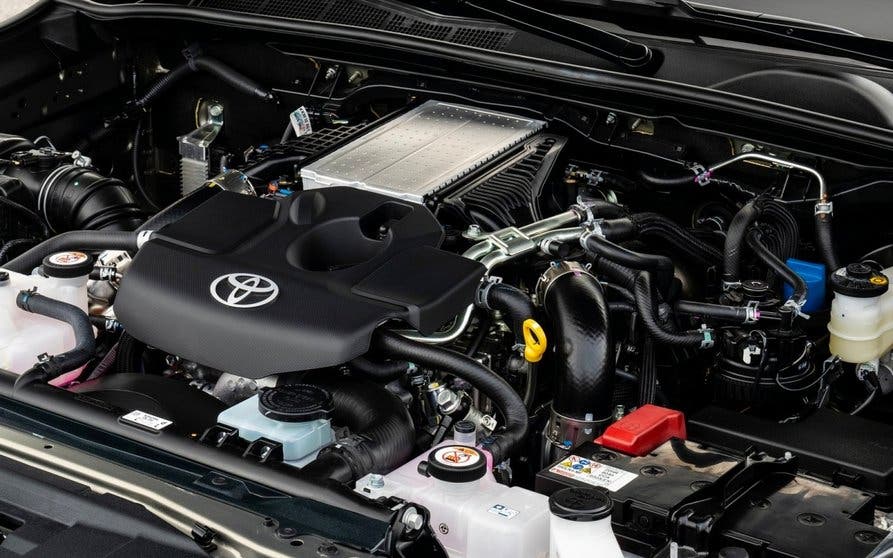 Toyota podría lanzar un motor hídrido diésel.