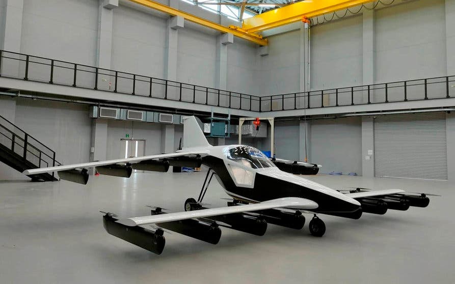 Prototipo Tetra Mk5 avion electrico evtol