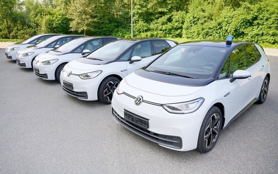 Volkswagen ID.3 policiales.