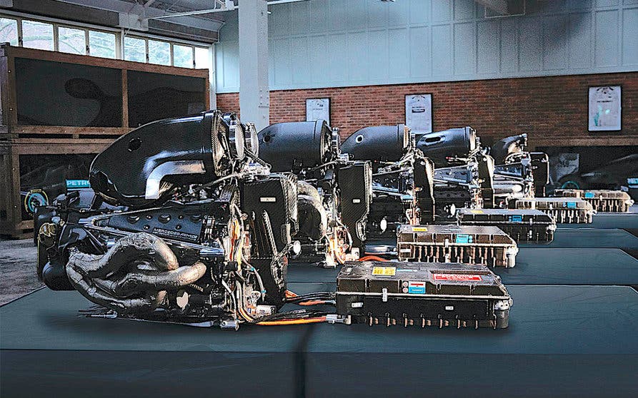 Motores Mercedes AMG F1 W12