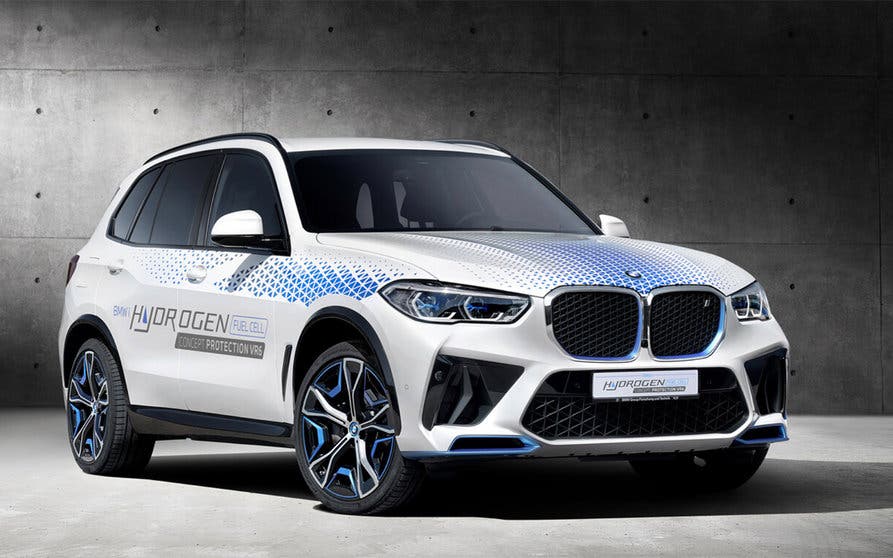 BMW presenta el iX5 Hydrogen.