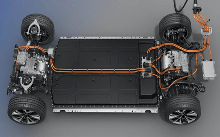 Plataforma coches electricos Xpeng