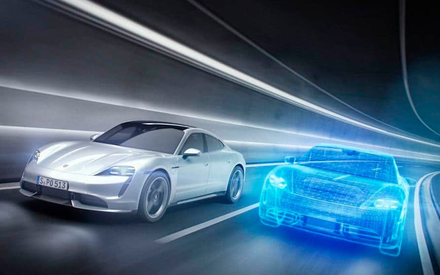 gemelo digital coches electricos Porsche