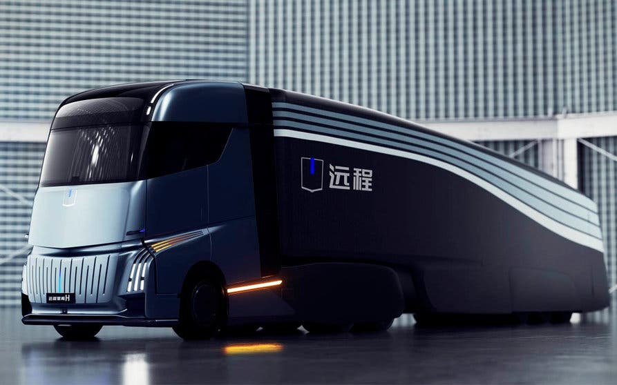 Homtruck farzon Auto Geely rival tesla semi