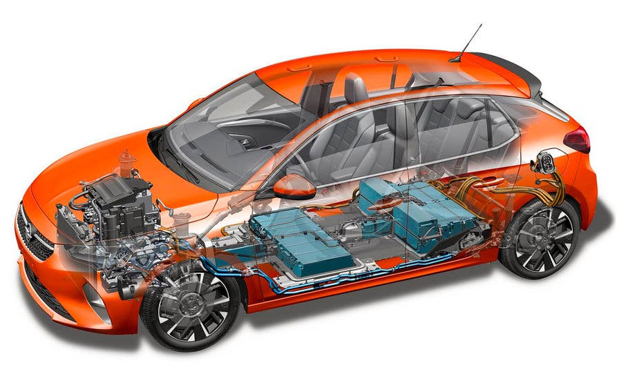 tren propulsion opel corsa-e opel mokka-e