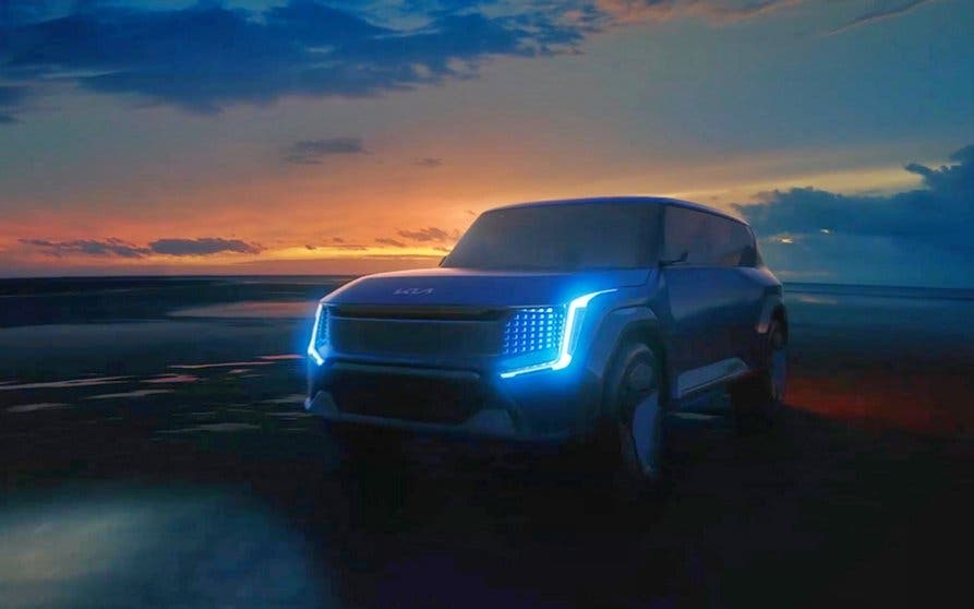 Primer imagen del KIA Concept EV9.