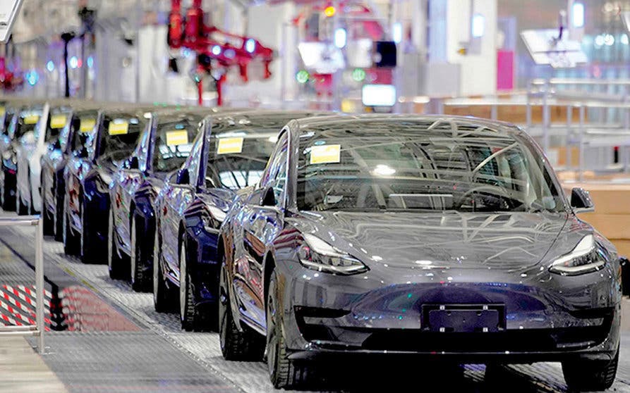 Gigafactoria Tesla Shanghai