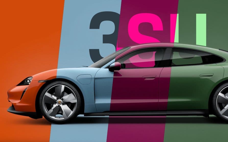 Más colores Paint To Sample para el Porsche Taycan eléctrico.