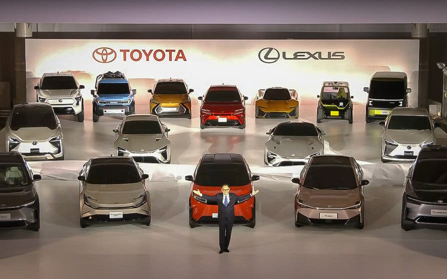 Ofensiva de modelos eléctricos conceptuales presentada por Toyota.