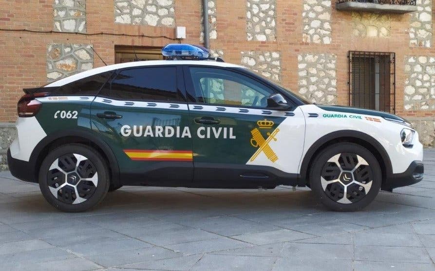 Citroën C4 de la Guardia Civil.