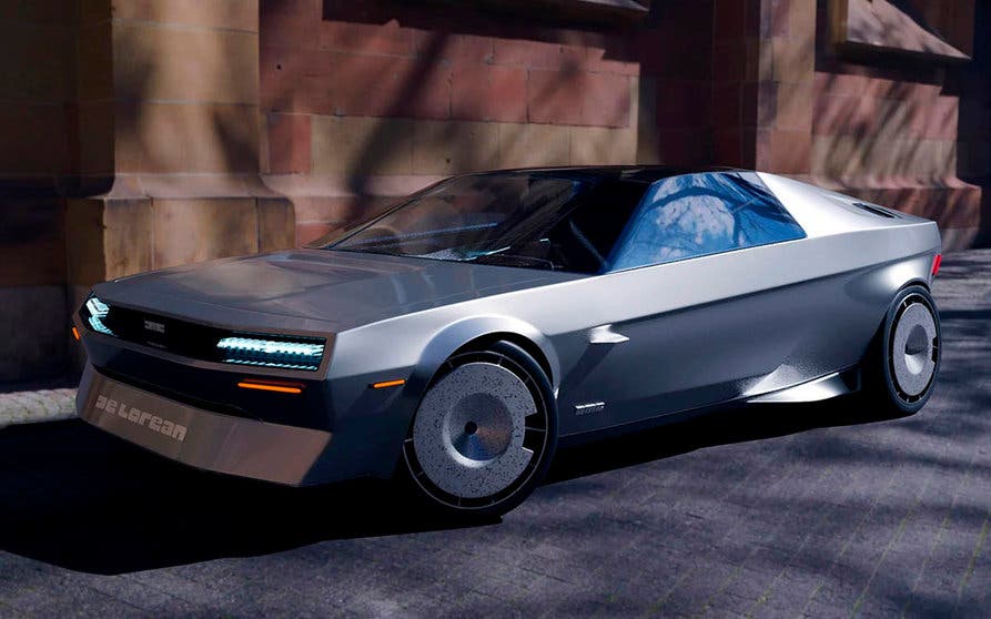 DeLorean eléctrico Onkar H sin puertas-portada