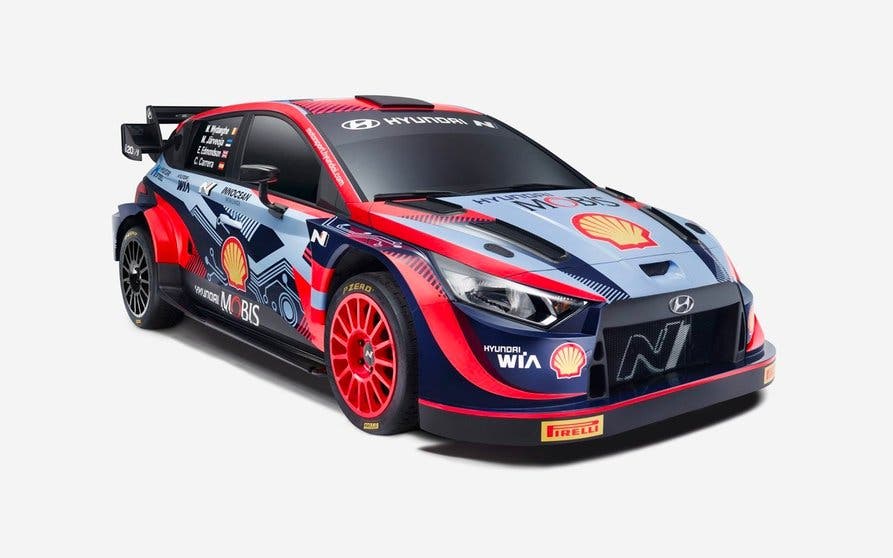 Hyundai i20 N Rally1 híbrido.