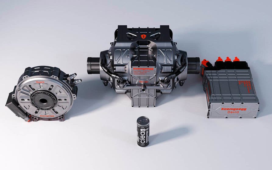 unidad accionaiento electrico terrier Koenigsegg