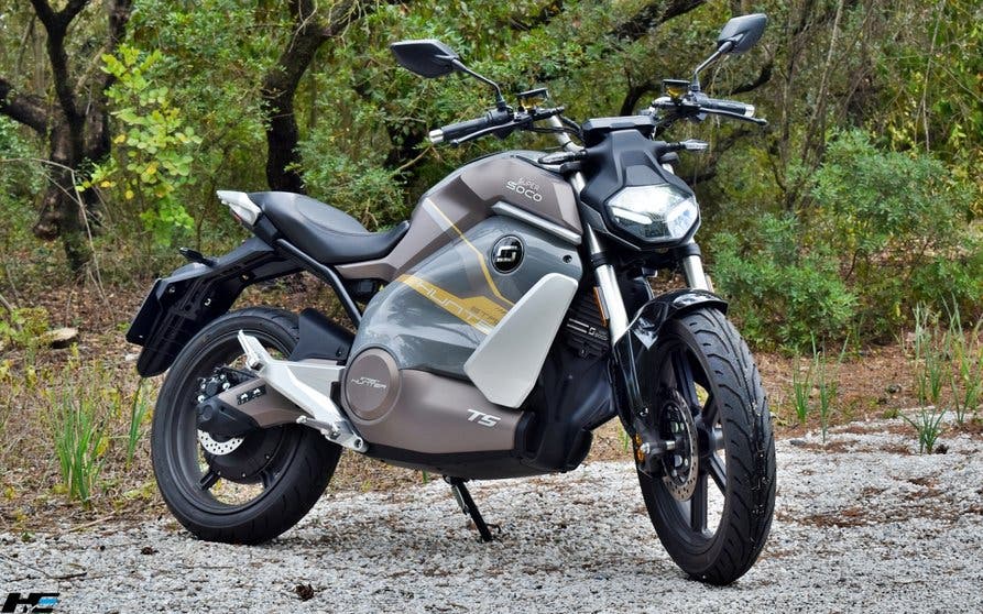 Super Soco TS Street Hunter eléctrica a prueba.