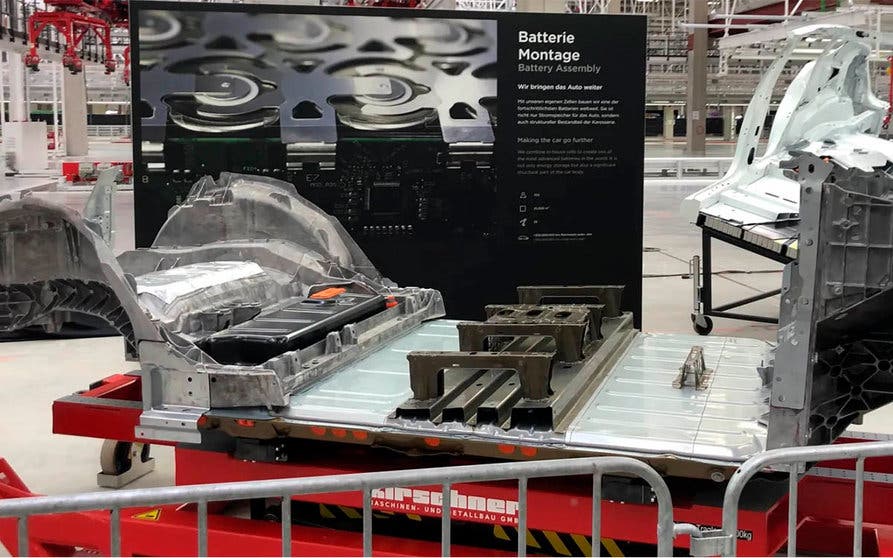Desmontaje bateria estructural tesla celdas 4680-portada