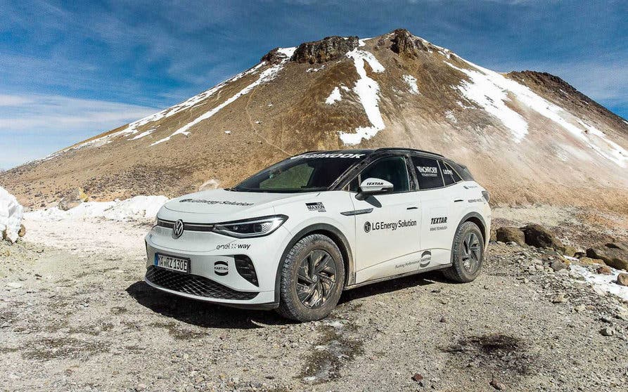 El Volkswagen ID4 GTX ha alcanzado el récord Guinness a mayor altura