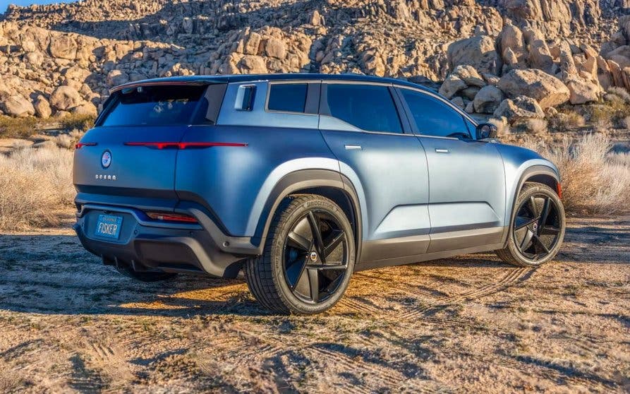 Fisker Ocean eléctrico (imagen ilustrativa).