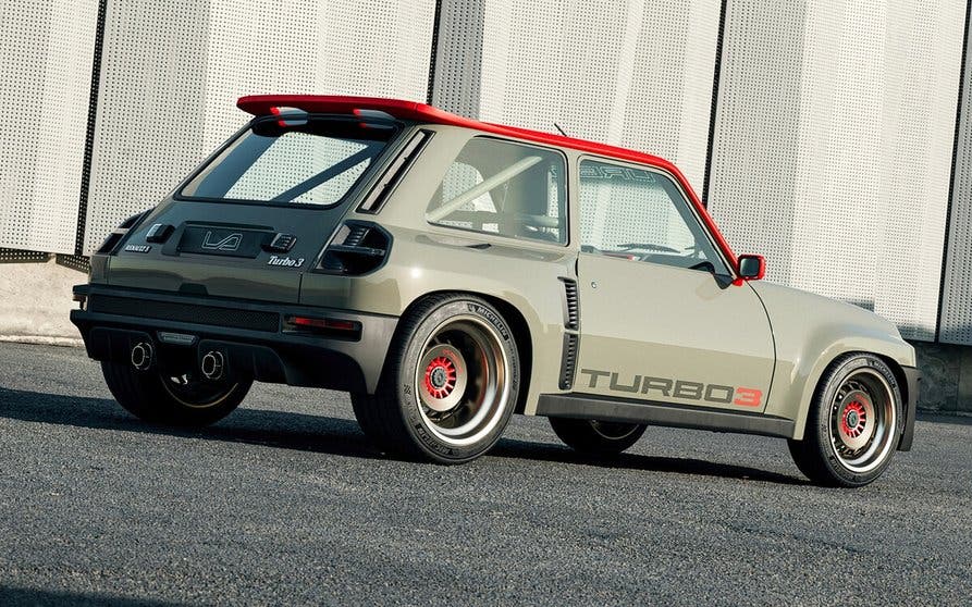 Recreación digital del Renault 5 Turbo 3 por Steffen Hess.