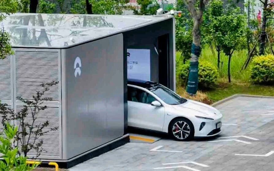 NIO estrategia europea coches electricos intercambio baterias alquiler-portada