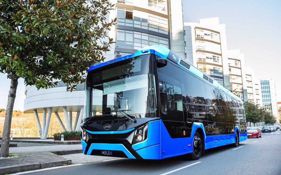Ebus de BYD y Castrosua