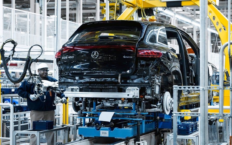 Mercedes-EQS-Producción