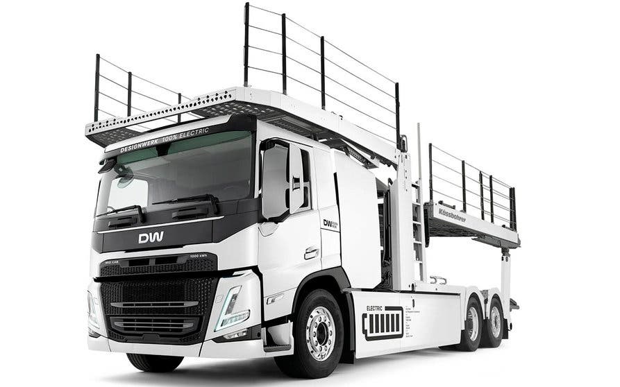 camion electrico Car Carrier Designwerk 1000 kwh bateria-portada