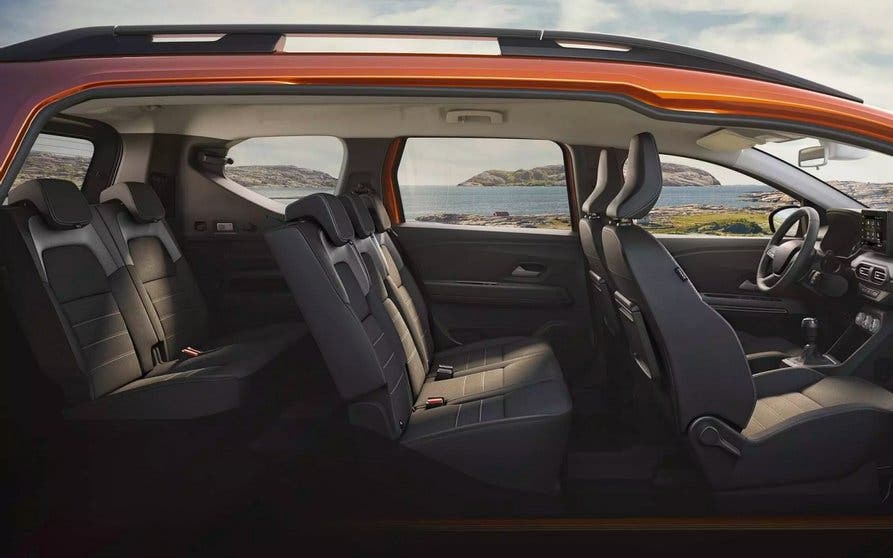 Una de las características más destacadas del Jogger es que su interior puede configurarse con hasta 7 plazas opcionalmente.