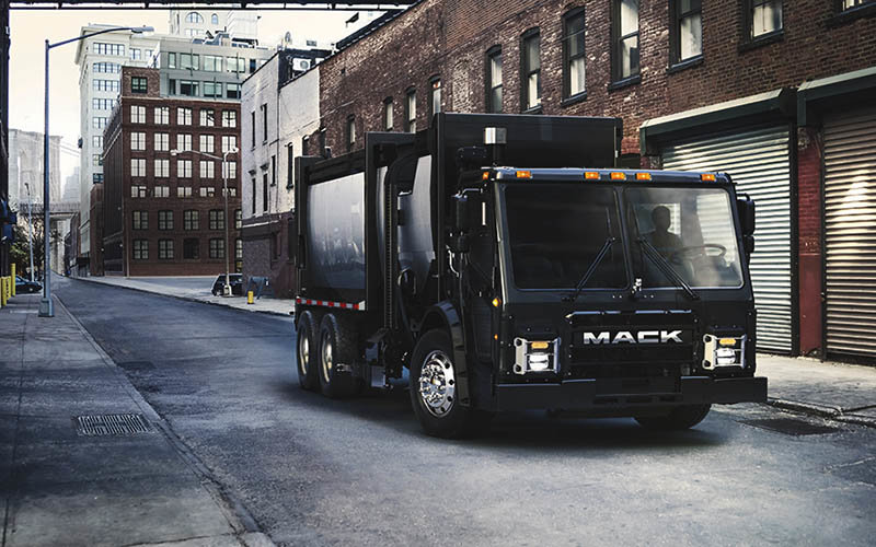 Nueva York tendrá camiones de basura eléctricos Mack.