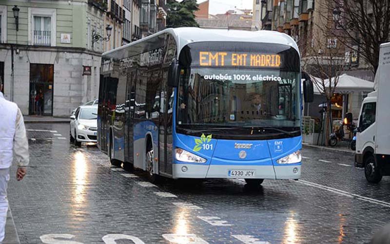 Madrid-estrena-un-autobús-eléctrico-de-Irizar
