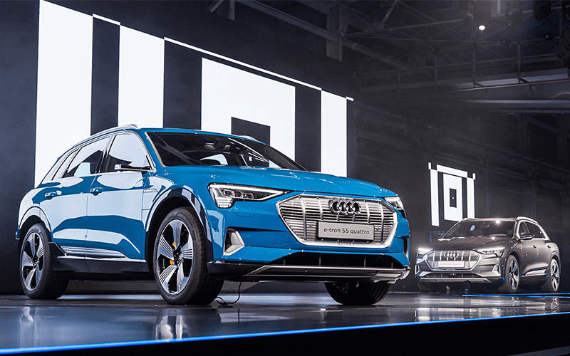 El Audi e-tron alcanzará su máxima producción a finales de 2018