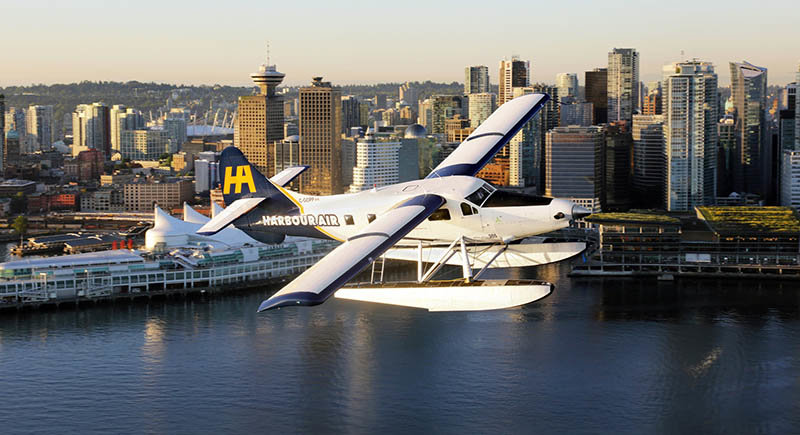 Harbour Air gestiona 12 rutas entre ciudades del noroeste del Pacífico