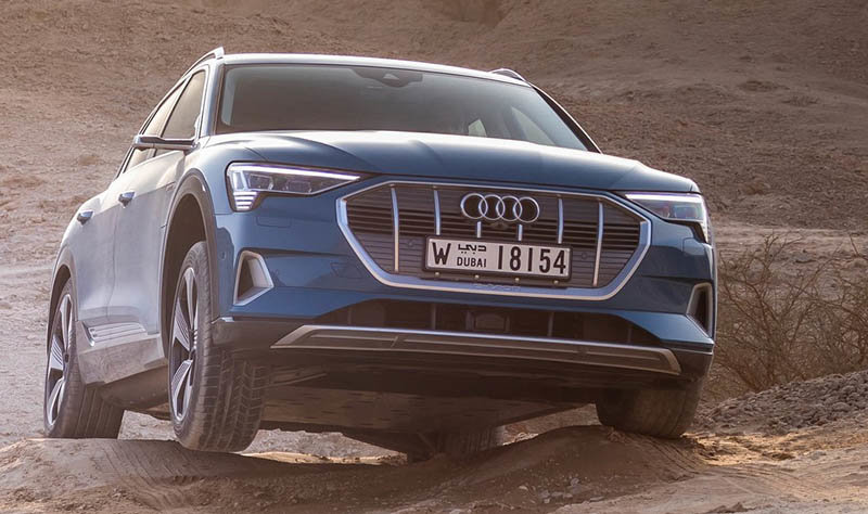 El Audi e-tron en el desierto