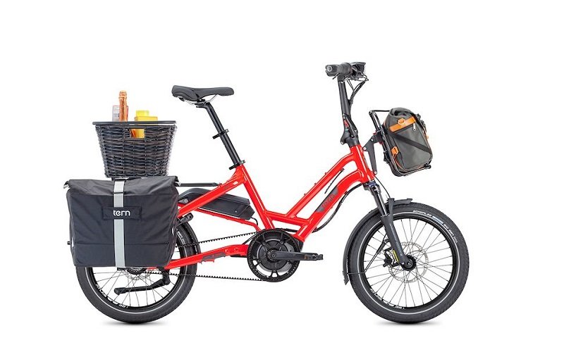 La nueva Tern HSD es una bicicleta eléctrica para cargar con todo