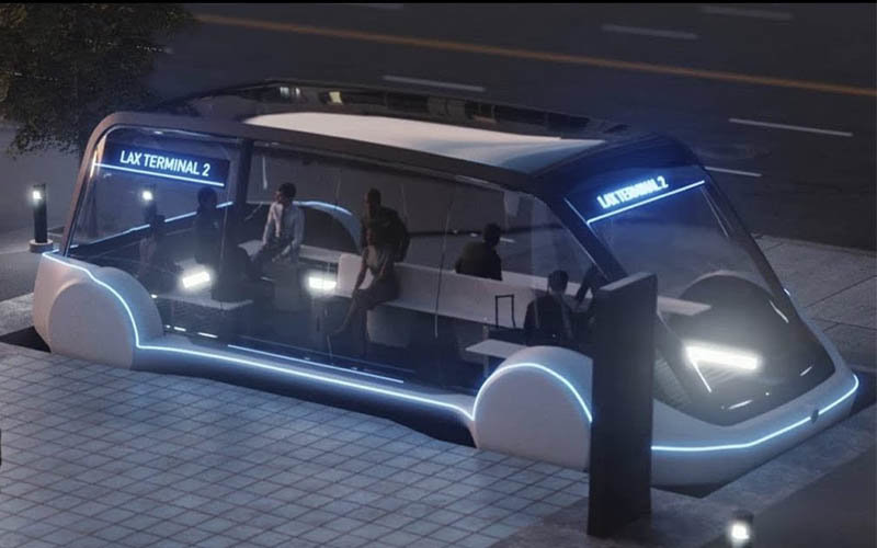 Tesla vehículo eléctrico de pasajeors