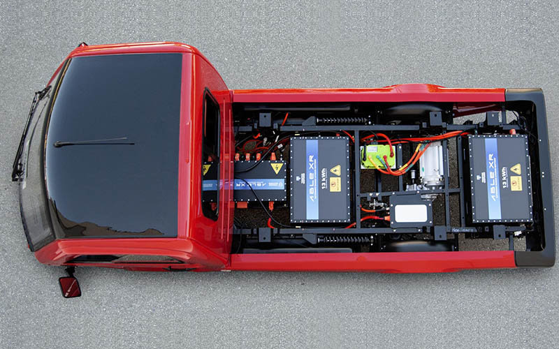 Panasonic y Tropos ofrecen pequeños camiones eléctricos y conectados.