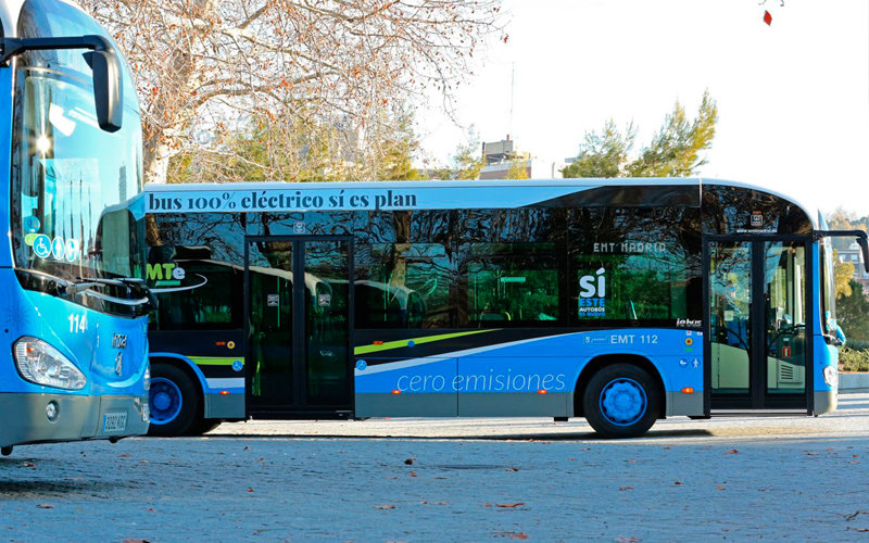 Madrid pondrá en marcha 50 nuevos autobuses eléctricos a lo largo de 2020.
