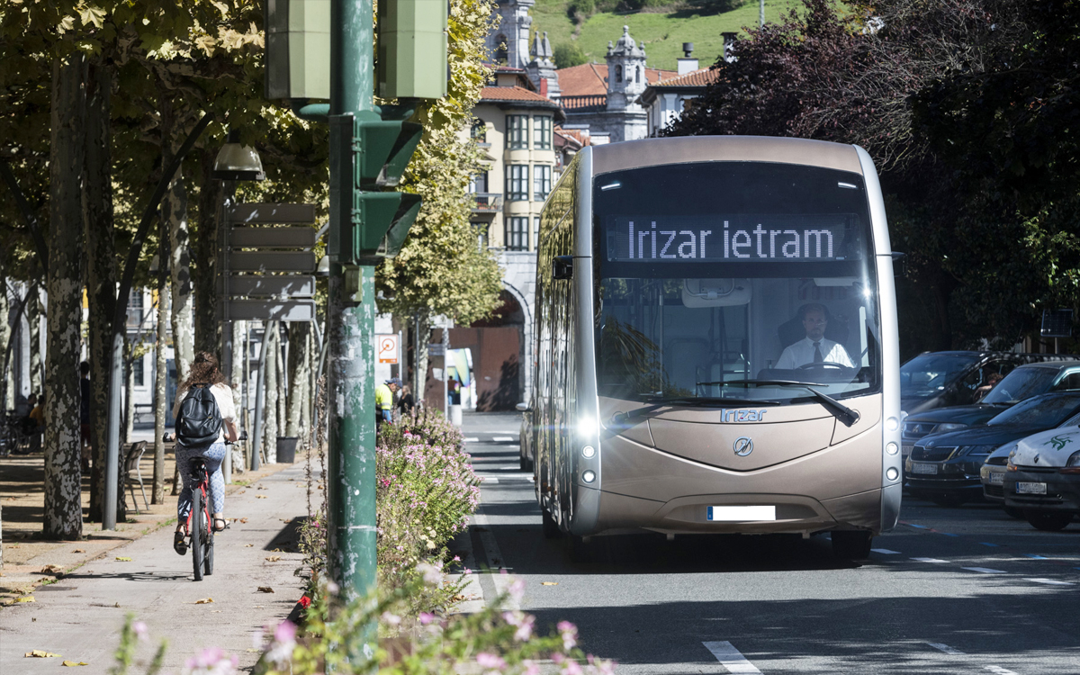 El fabricante español de autobuses eléctricos Irizar sigue acumulando pedidos.