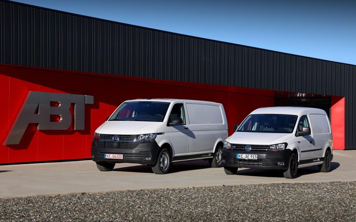 Volkswagen e-Caddy y e-Transporter ABT: dos nuevas furgonetas eléctricas para el mercado español thumbnail