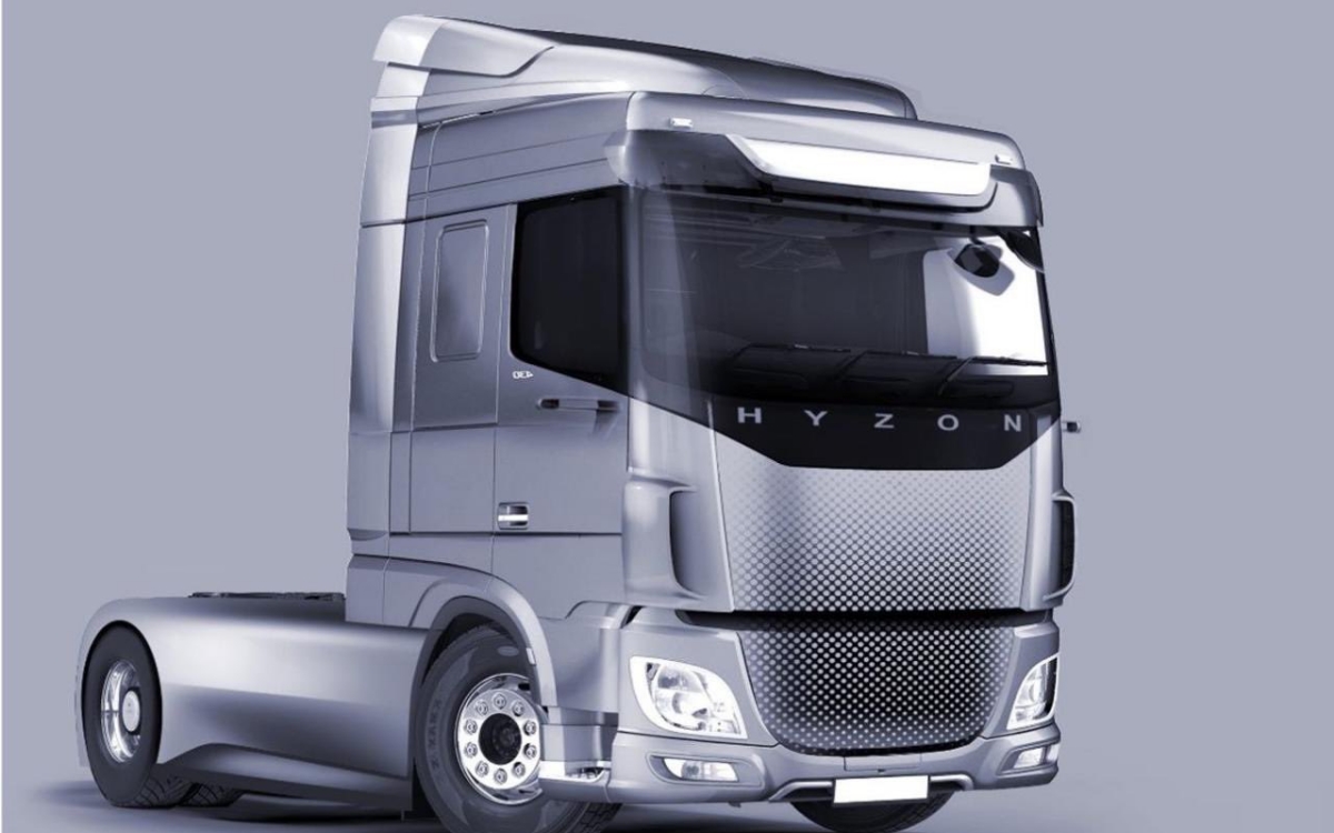 Hibridosyelectricos: El camión de hidrógeno de Hyzon llega a Europa, con fábrica europea incluida.