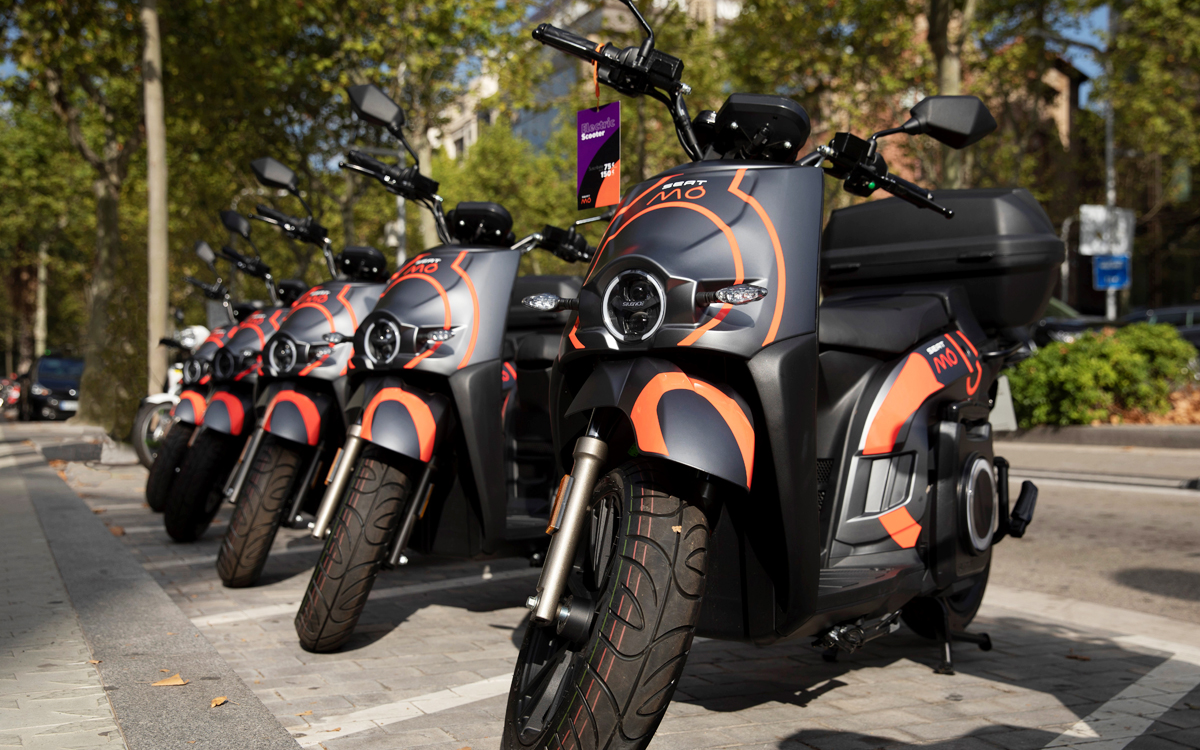 Seat Mó, la movilidad a la carta de Seat llega a Barcelona con 632 motos eléctricas.