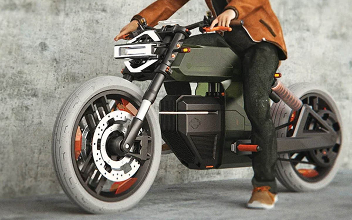 Proyecto Harley-Davidson Revival del diseñador Tanner Van De Veer.